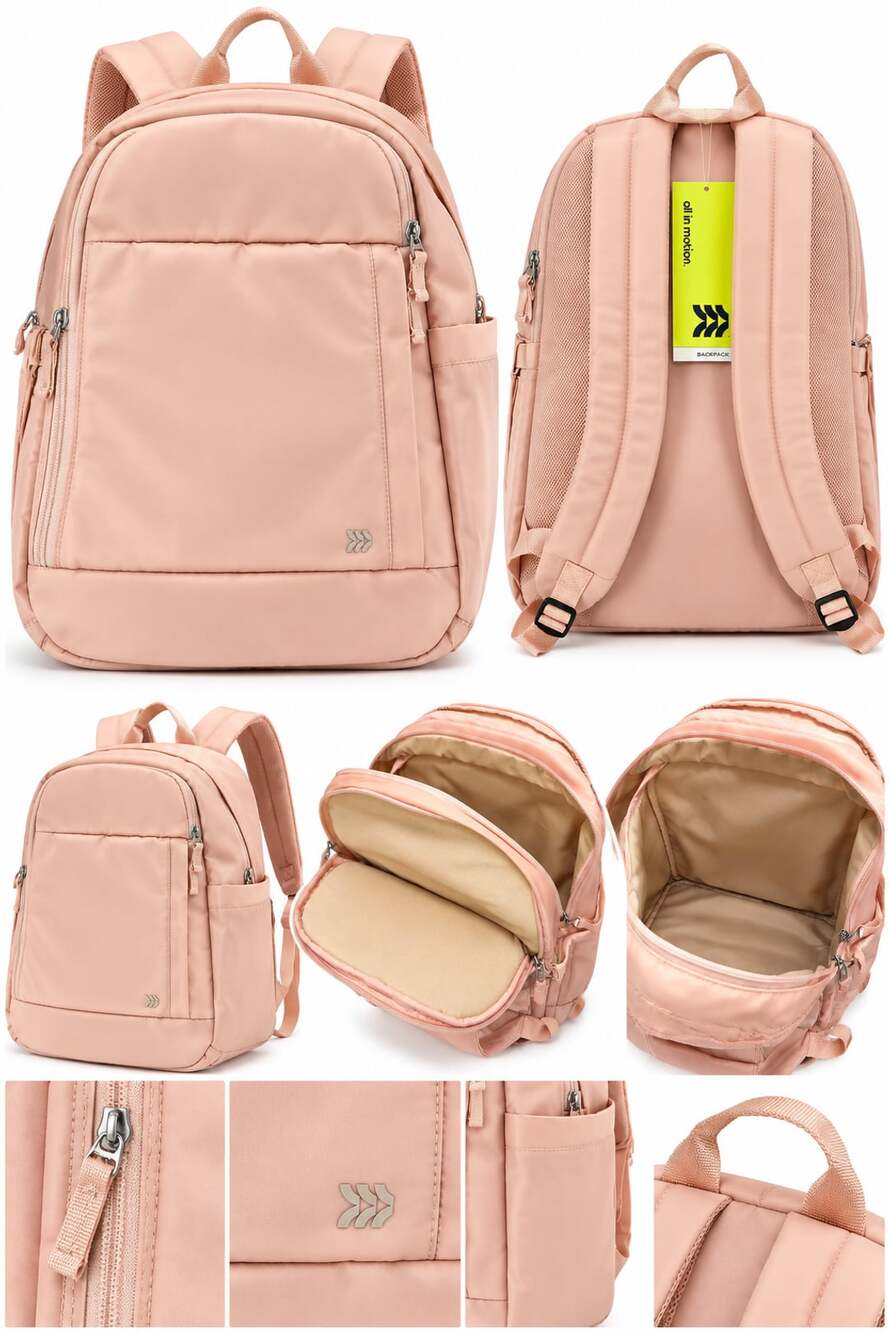 All in Motion Pink Backpack New with Tags